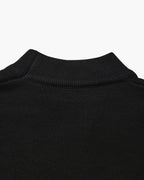 Essential Ribbed Mock Neck Sweater