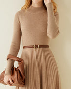 Pure Cashmere Flare Dress