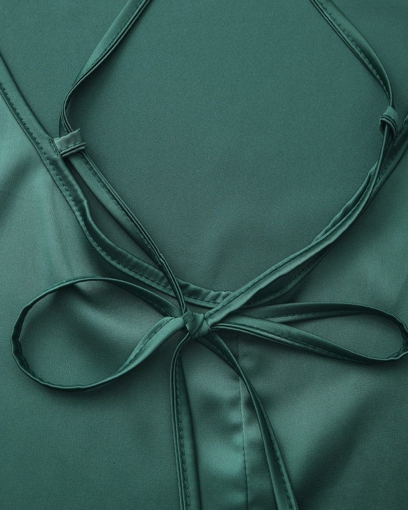 Old Money Silk Slip Dress