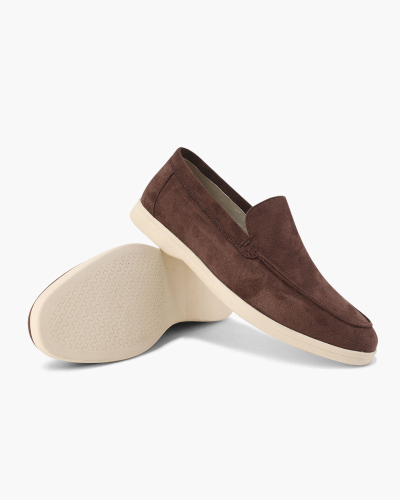 Classic Rule Suede Loafers